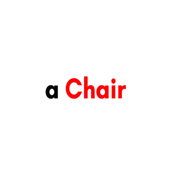 a chair